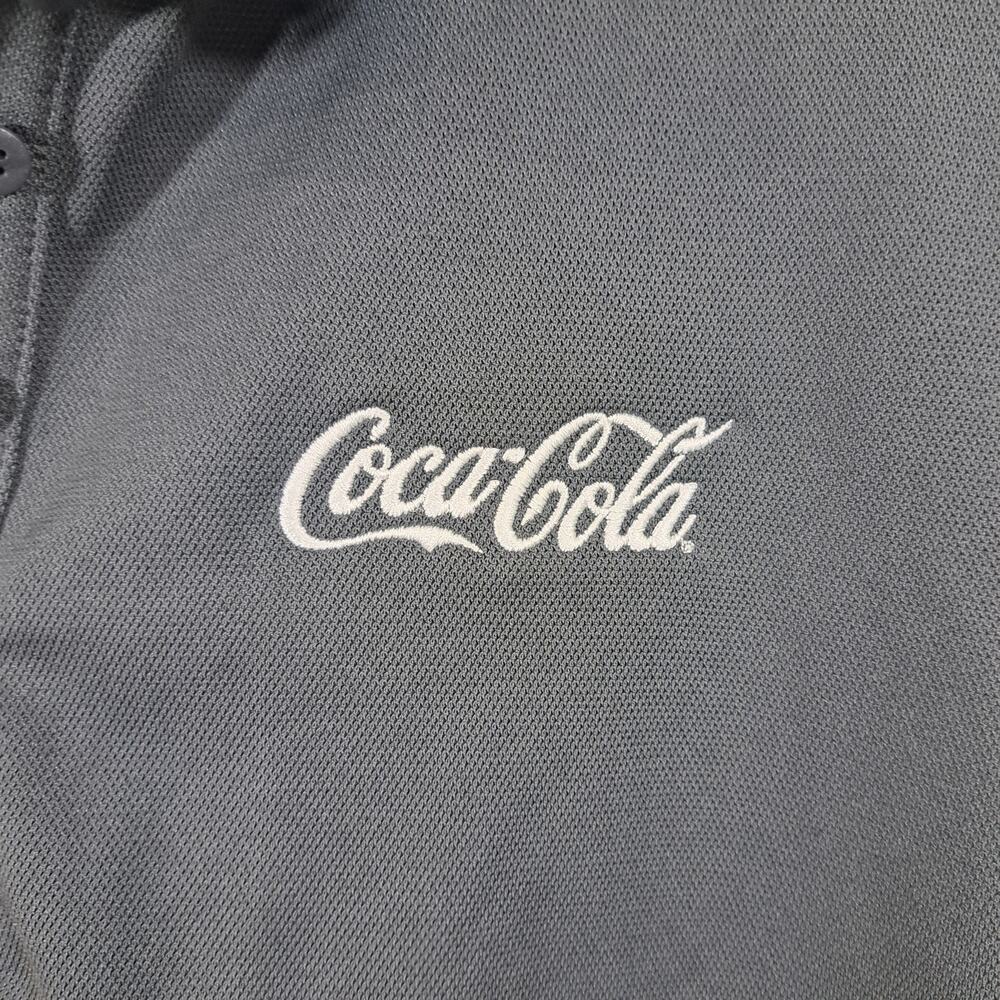 Nike Golf Women's Gray Polo Coca Cola Logo XL - Picture 3 of 6